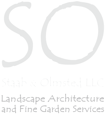 Staab Olmsted Landscape Architecture and Fine Garden Services Logo