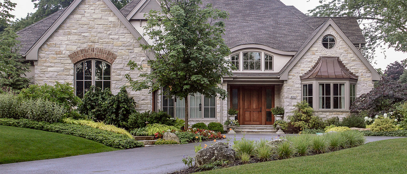 Gateway Side Shrub and Plant Landscaping